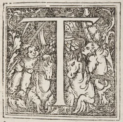 Cosmographia, detail of preface, 1544